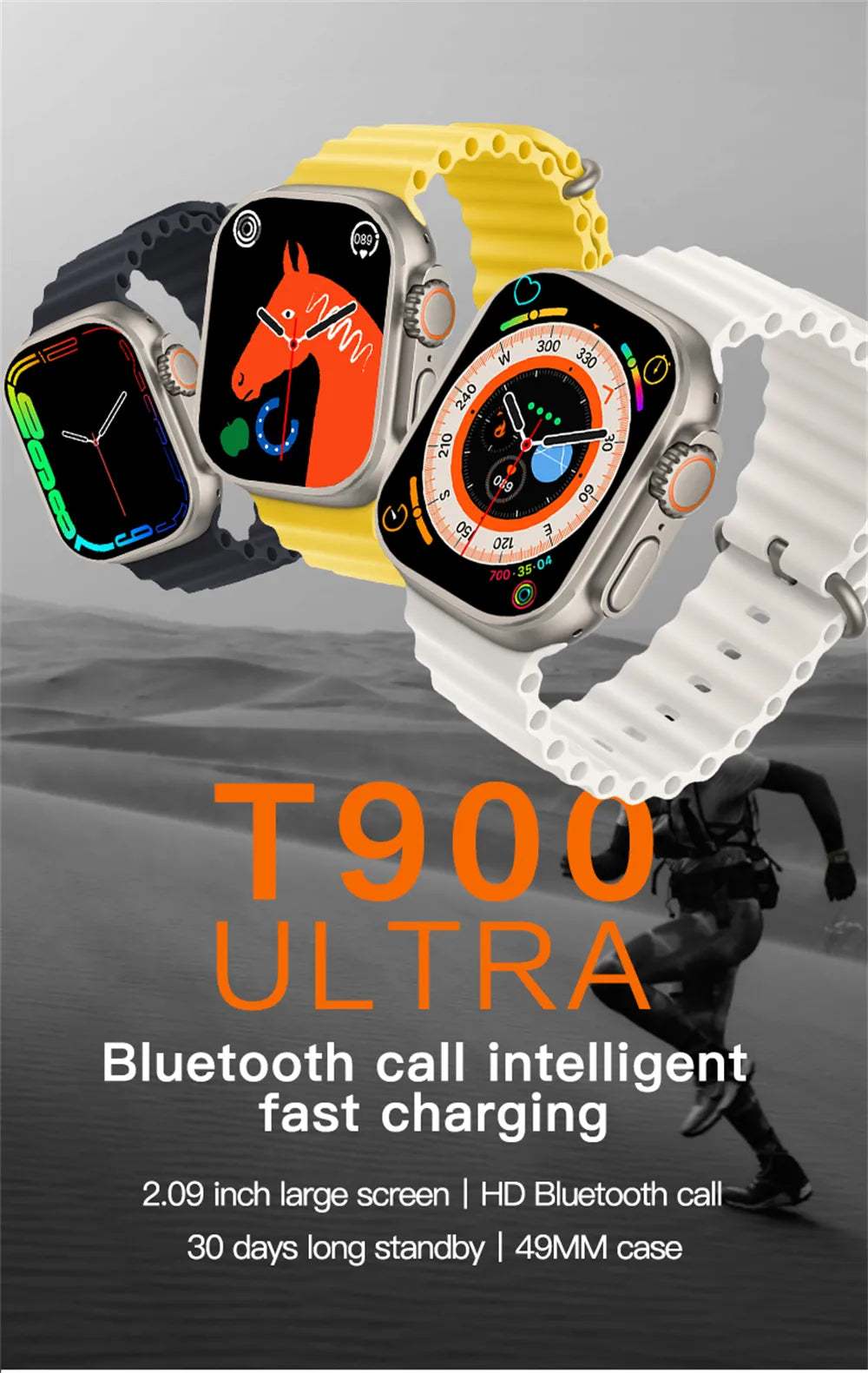 T900 Ultra Smart Watch Men